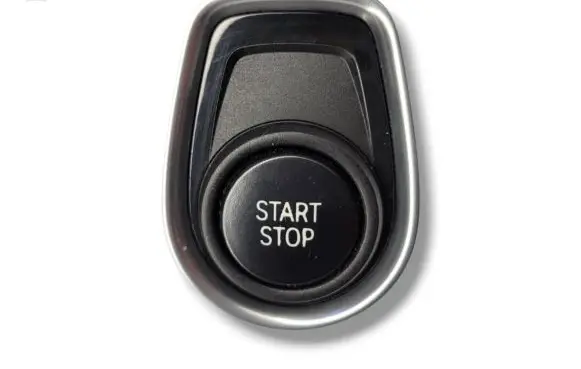 Engine start stop button switch