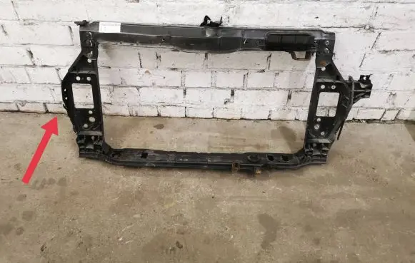 Hyundai i20 (BC3 BI3) Radiator support slam panel 644531
