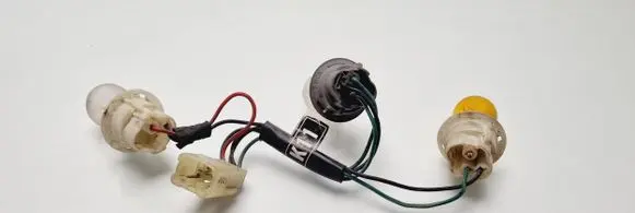 Hyundai Accent Tail light bulb cover holder