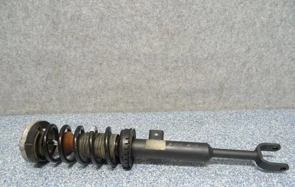 Front shock absorber with coil spring