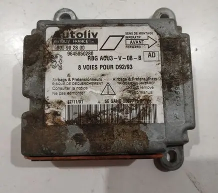 Peugeot 406 Airbag control unit/module 600902800 9645850280