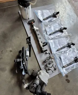 Skoda Superb B6 (3T) Fuel injection system set 03L130277Q 0445110647 03L130755D