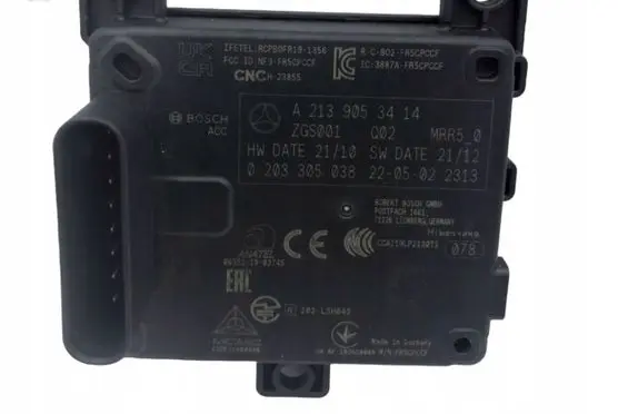 Mercedes-Benz E W213 Distronic sensor radar A2139053414