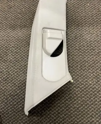 Mercedes-Benz E W212 Seat belt trim A2126901530 A2126901525