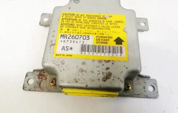 Mitsubishi Colt Airbag control unit/module mr260703 x6t39473