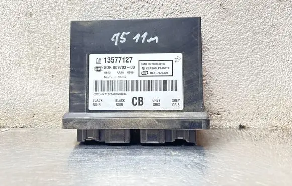 Saab 9-5 Door central lock control unit/module 13577127 5DK00970300 2008DJ4105
