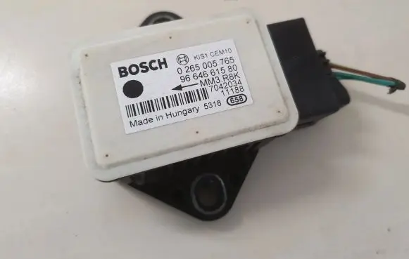 Peugeot 508 ESP acceleration yaw rate sensor 9664661580