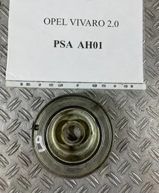 Opel Vivaro Crankshaft pulley 9801350180