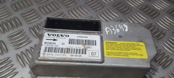Volvo V70 Airbag control unit/module 0285001655 P30667469