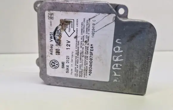 Volkswagen Sharan Airbag control unit/module 5WK43121 100909605