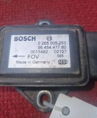 Peugeot 607 ESP acceleration yaw rate sensor 9645447780 0015482