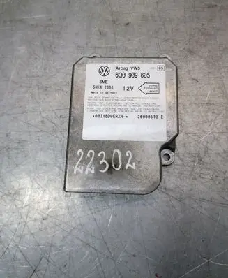 Seat Alhambra (Mk1) Airbag control unit/module 6Q0909605