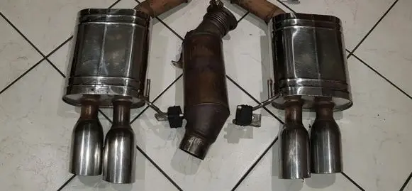 BMW 6 F12 F13 Muffler/silencer 