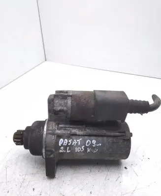 Volkswagen PASSAT CC Starter motor 02M911024A 2006080242JCB