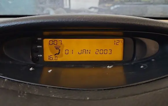 Citroen C5 Screen/display/small screen 96590625ZE IMPRK1430738