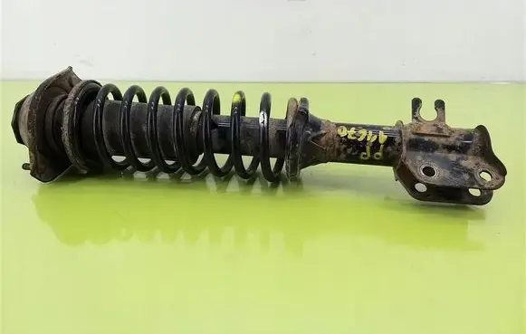 Front shock absorber with coil spring