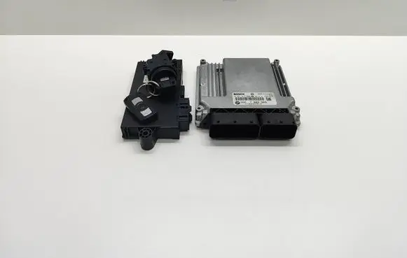 BMW 5 E60 E61 Engine ECU kit and lock set 6943814 694381401 61356943814
