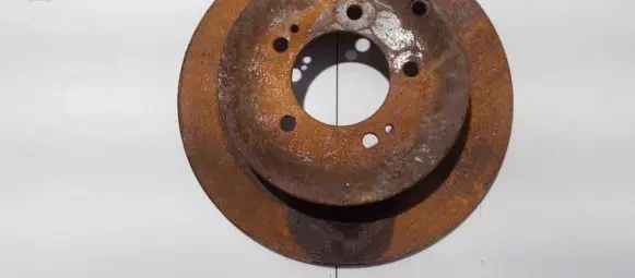 Mitsubishi Outlander Rear brake disc neventiliuojamas