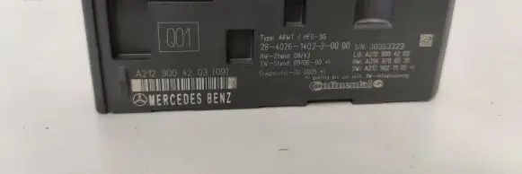 Tailgate/trunk control unit/module