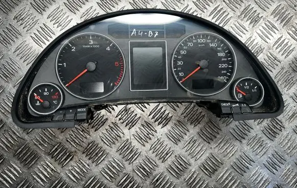 Audi A4 S4 B7 8E 8H Speedometer (instrument cluster) 04549215000316