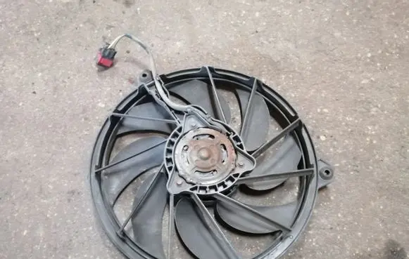 Peugeot 206 Electric radiator cooling fan 9643386780