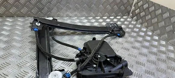 Front door window regulator with motor