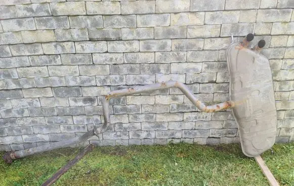 Volkswagen Golf V Muffler/silencer 1K0253611M 1K0120P