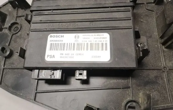 Peugeot 308 Parking PDC control unit/module 0263004204 9663821680 6002JC0860