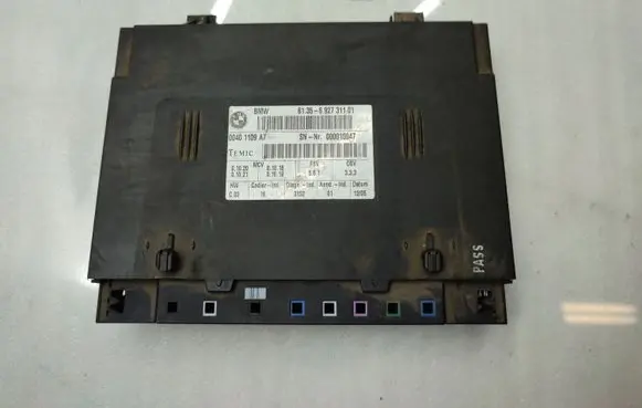 BMW 7 E65 E66 Seat control module 6927311