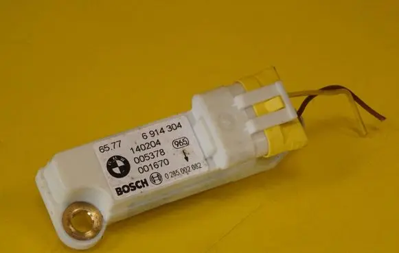 Airbag deployment crash/impact sensor
