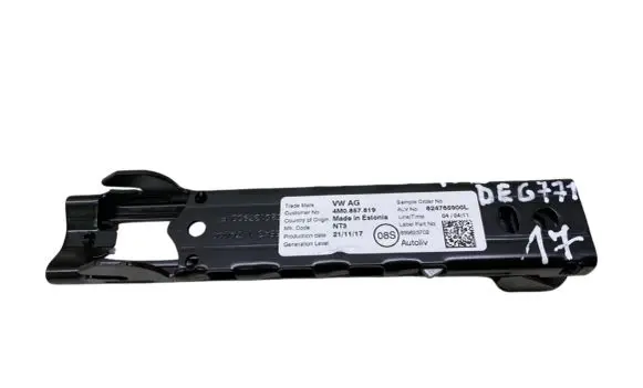 Audi A4 S4 B9 Seat belt adjustment rail 4M0857819