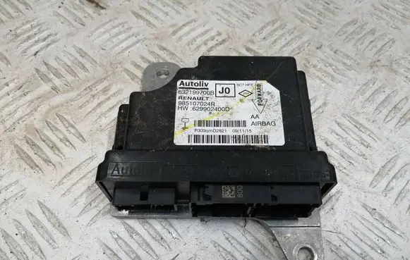 Renault Kadjar Airbag control unit/module 985107024R 632199700B 629902400D