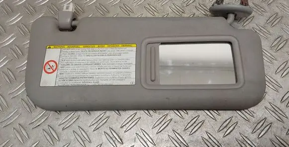 Toyota Yaris Sun visor