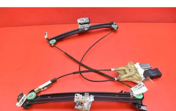 Peugeot 407 Front door window regulator with motor 9650802880
