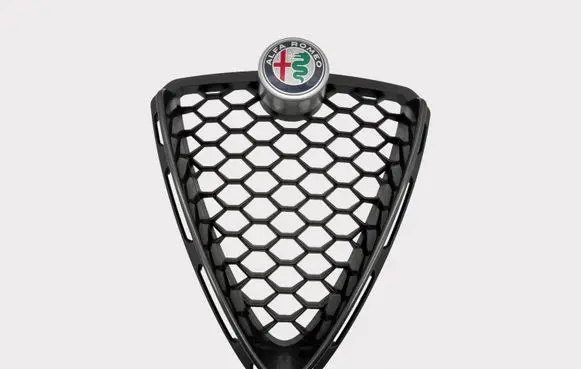 Alfa Romeo Stelvio Front bumper upper radiator grill 156144237