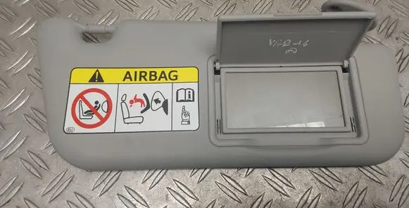 Toyota Yaris Sun visor
