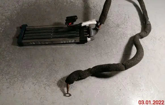 Electric cabin heater radiator