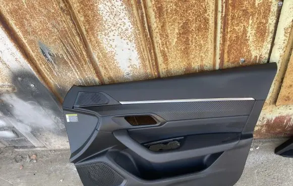 Front door card panel trim