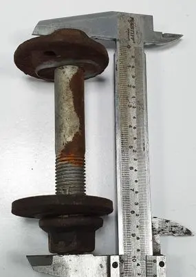 Mercedes-Benz A W176 Front suspension camber bolt 