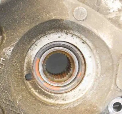Rear wheel hub