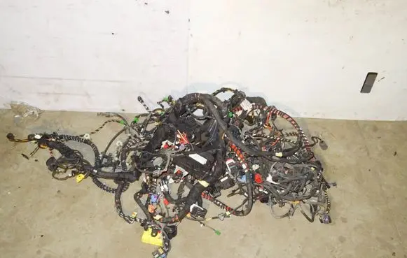 Engine installation wiring loom