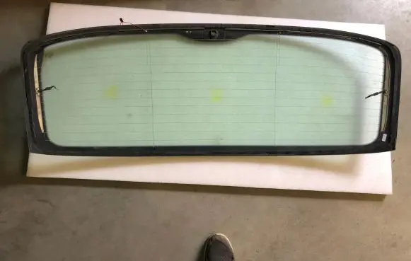 Audi Q5 SQ5 Rear windscreen/windshield window 