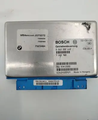 BMW 3 E90 E91 Gearbox control unit/module 0260002642 7522980 001B3KC2000