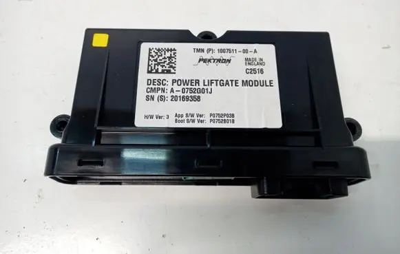 Tesla Model S Tailgate/trunk control unit/module 1007511-00-A