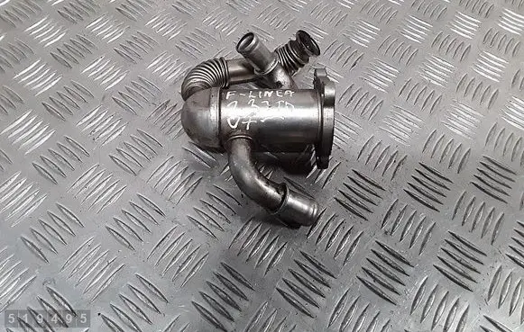 Fiat Linea EGR valve cooler 55197846