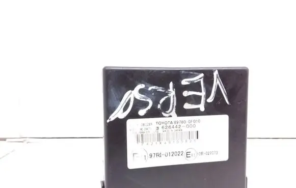 Toyota Corolla Verso AR10 Immobilizer control unit/module 897800F010 626442000 97RI012022