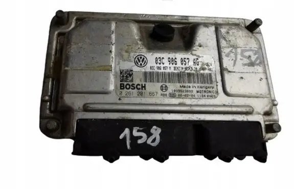Seat Ibiza III (6L) Engine ECU kit and lock set 0261201667-