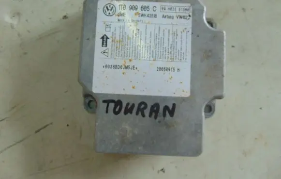 Volkswagen Touran I Airbag control unit/module 1T0909605C