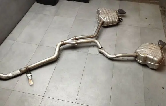 Audi A7 S7 4G Muffler/silencer 4G0253611AE 4G0253612AE