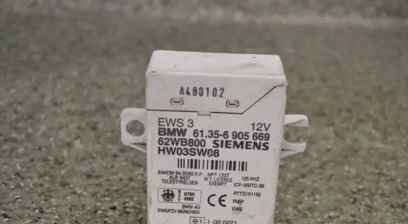 BMW 3 E46 Immobilizer control unit/module 61356905669 62WB800